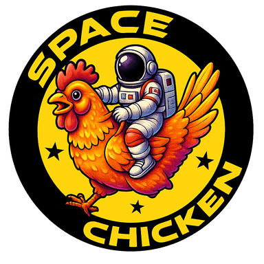 Space Chicken Logo