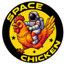 Space Chicken Logo